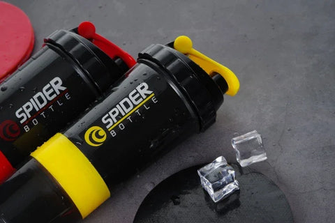 3 Layers Shaker Protein Bottle Powder Shake Cup Large Capacity Water Bottle Plastic Mixing Cup Body-Building Exercise Bottle - Zen Fit Plus