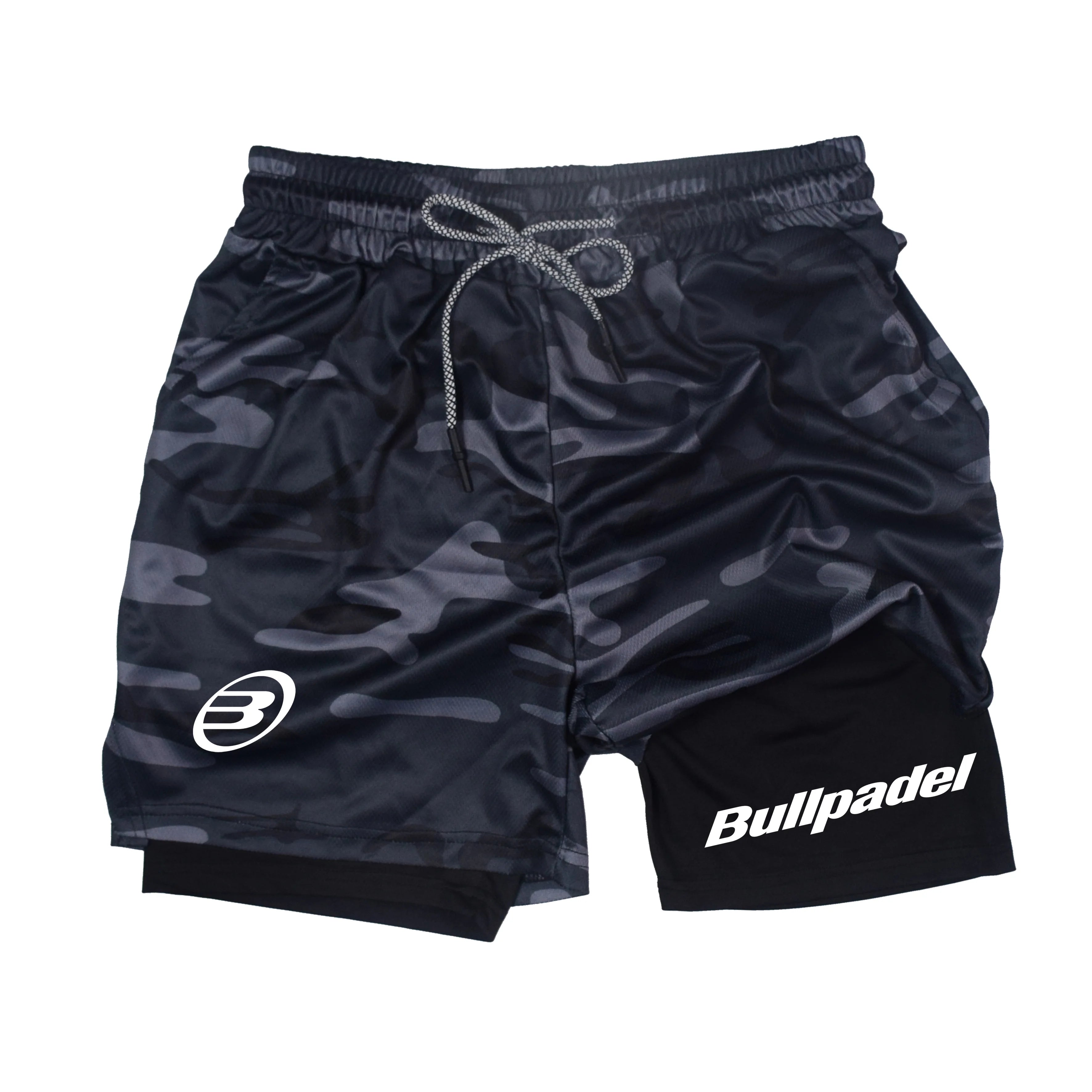 New Men's Sport Shorts Summer Male Breathable Tennis Bullpadel Shorts Quick-Drying Badminton Trousers Outdoor Running Sportwear Zen fit plus