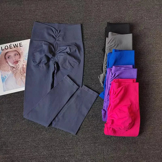 High-end Yoga Pants Women Fitness Leggings High elastic Sports Pants Push UP Tights Running Leggings Breathable Gym Leggings Zen fit plus