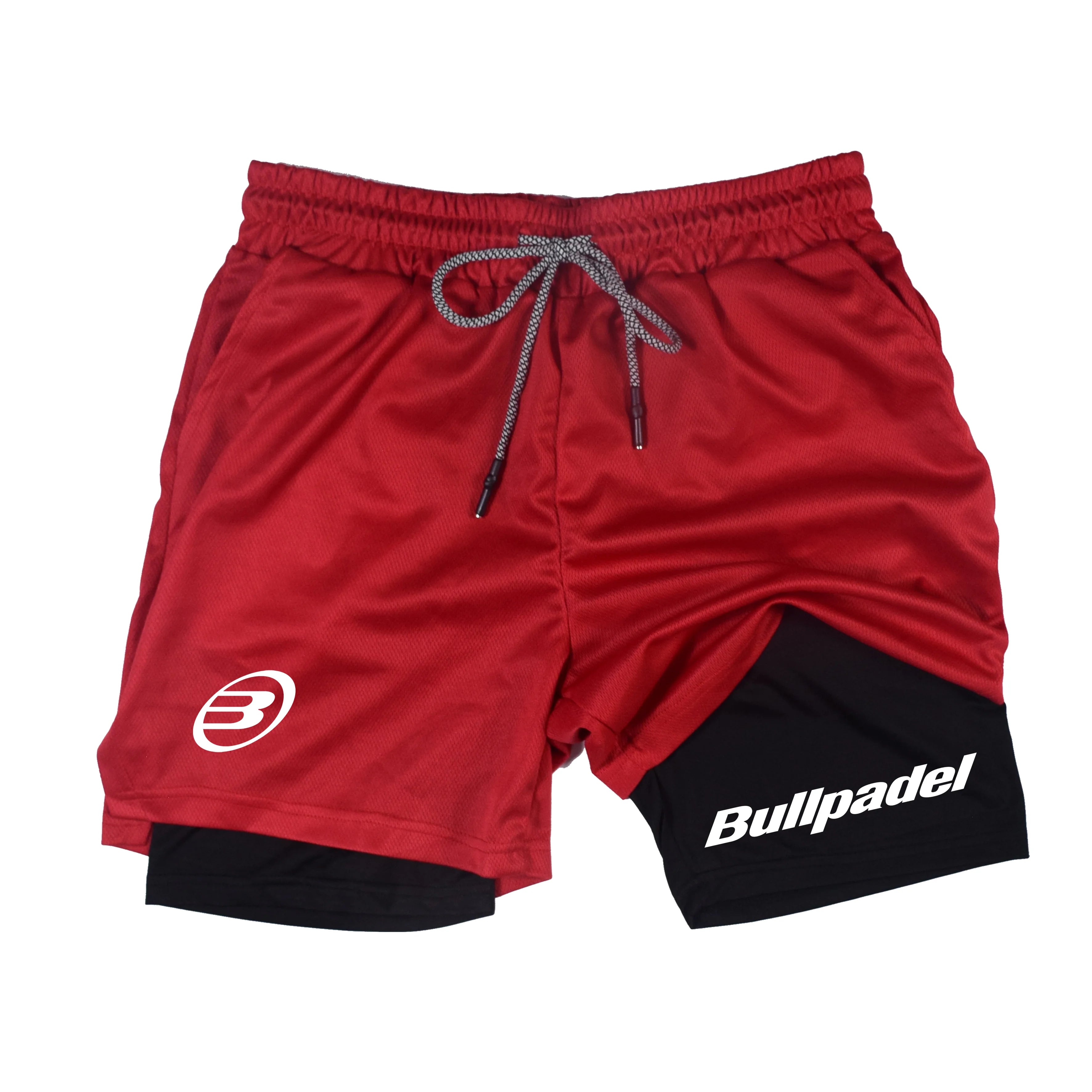 New Men's Sport Shorts Summer Male Breathable Tennis Bullpadel Shorts Quick-Drying Badminton Trousers Outdoor Running Sportwear Zen fit plus