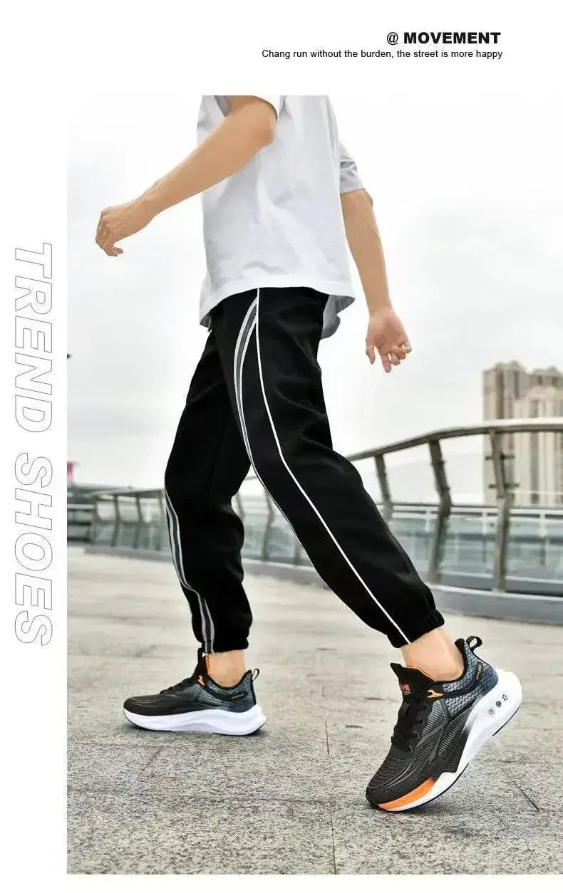 Running & Walking Men's Shoes - Lace-up, Lightweight, Comfortable & Breathable Tennis Sneakers - Zen Fit Plus