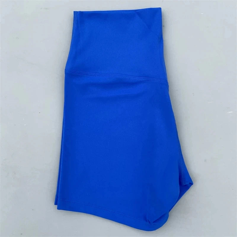 Solid Color tight Women Fitness Sport Short High Waist Yoga Short Legging Squatting Proof Comprehensive Training Jog AthletiC Zen fit plus