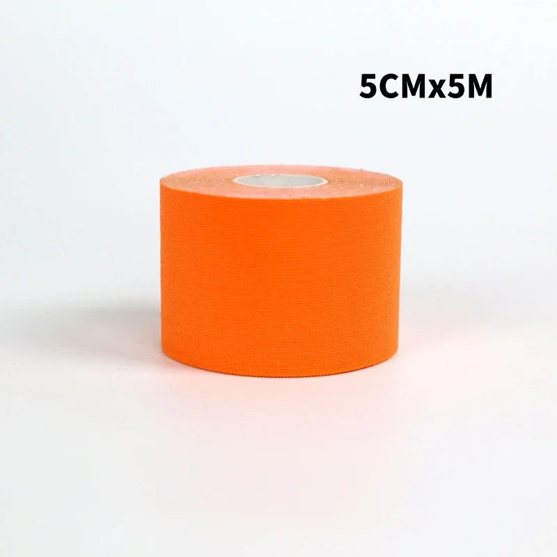 5cmx5m Kinesiology Elastoplast Tape Muscle Bandage Sports Cotton Elastic Adhesive Strain Injury Tape Knee Pain Relief Stickers Zen fit plus
