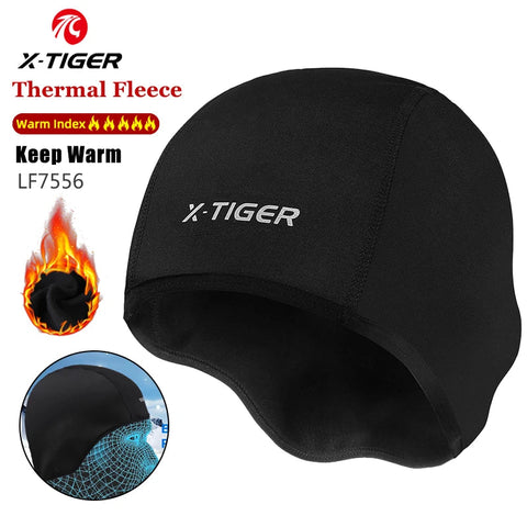 X-TIGER Outdoor Sports Cycling Headwear Winter Windproof Cycling Headband Cap Keep Warm Fleece Bike Equipment Ear Warmer Zen fit plus