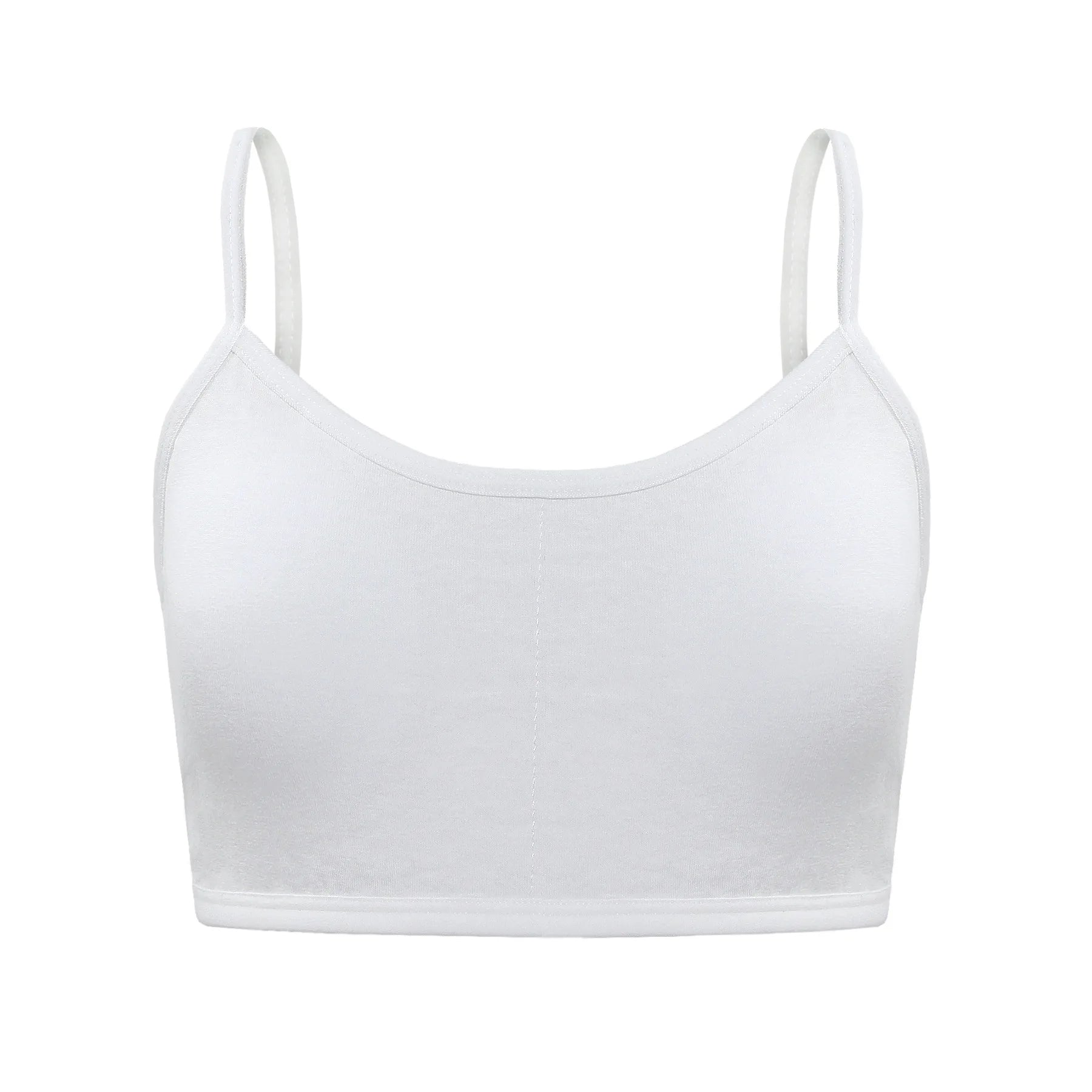 4PCS/lot Solid Kids Bras For Teenage Girls Comfortable Young Children Wireless Vest Tops Teenager Girls Sportswear Training Bras Zen Fit Plus