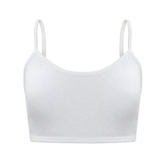 4PCS/lot Solid Kids Bras For Teenage Girls Comfortable Young Children Wireless Vest Tops Teenager Girls Sportswear Training Bras Zen Fit Plus