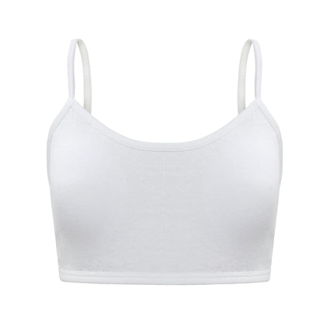 4PCS/lot Solid Kids Bras For Teenage Girls Comfortable Young Children Wireless Vest Tops Teenager Girls Sportswear Training Bras Zen Fit Plus