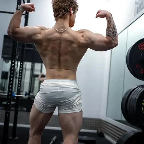 Sports Shorts Men Gym Workout Running Shorts Bodybuilding Joggers Summer Fitness Training Jogging Short Pants Male Beach pants - Zen Fit Plus