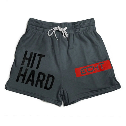 2024 NWE Summer men shorts printing sports shorts fitness exercise beach shorts breathable mesh shorts jogger men's brand shorts Zen fit plus