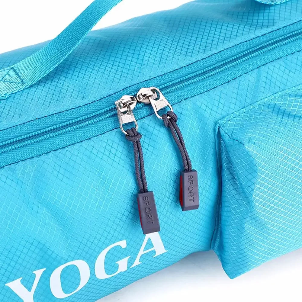Gym Outdoor Large Capacity Waterproof Sports Bag Multifunction Pocket Yoga Mat Bag Carrier Knapsack Fitness Bag Yoga Mat Holder - Zen Fit Plus
