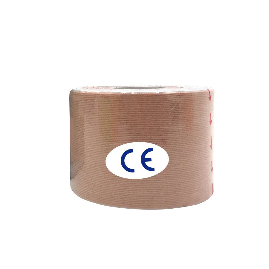 4 rolls Kinesiology Sport Tape 5CM Gym Protection Muscle Knee Pain Relief Sport Adhesive for Fitness Soccer Ankle Knee Pads Zen fit plus