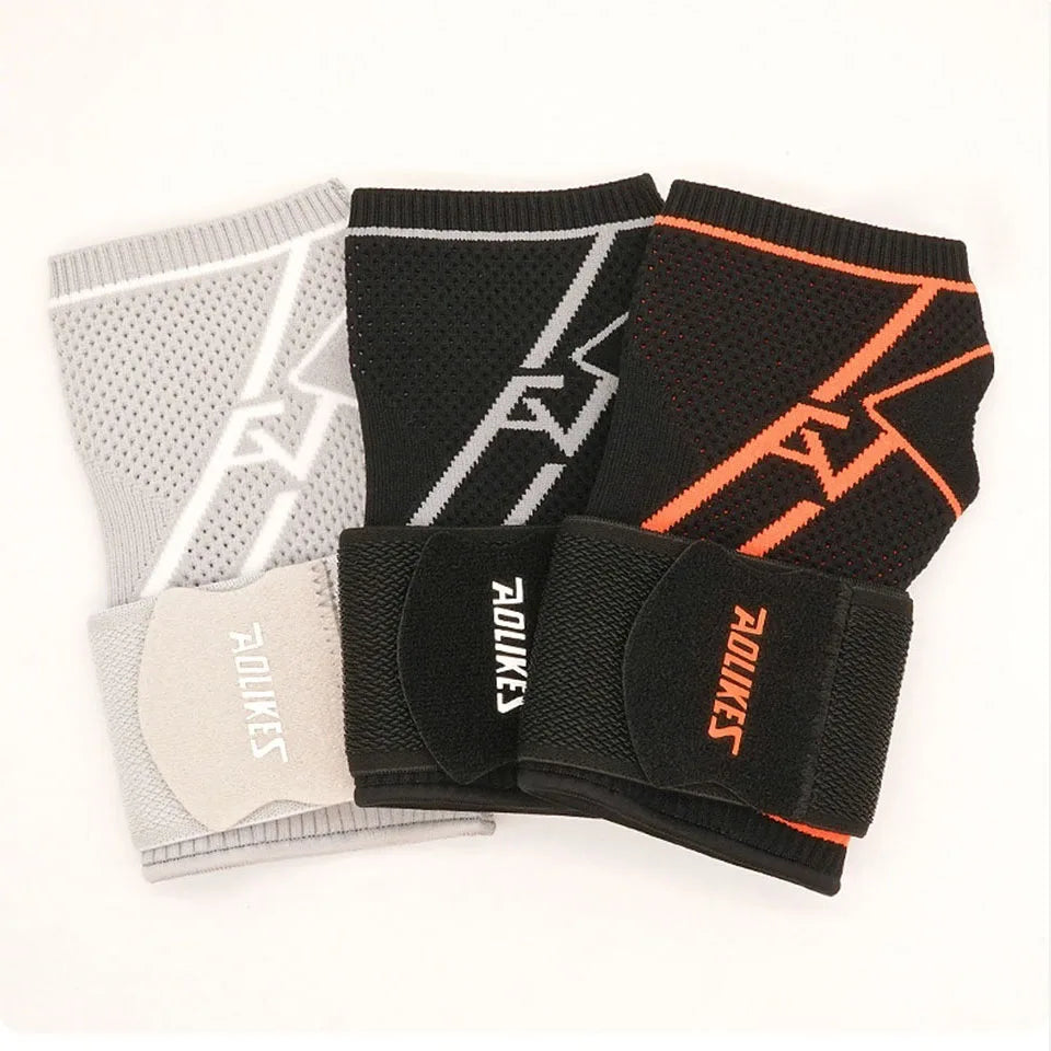 AOLIKES 1PC Wrist Guard Support Arthritis Gloves Sprain Band Elastic Bandage Wrist Protector Hand Brace Elastic Sports Wristband Zen fit plus