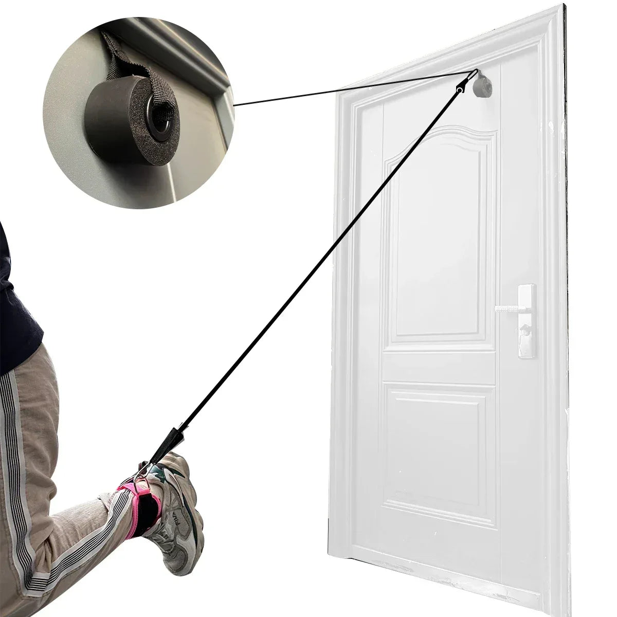 Fitness Ankle Straps Adjustable D-Ring Support Cuffs Gym Leg Excercises Training Workouts Sports Fit Guard Safety Abductors - Zen Fit Plus