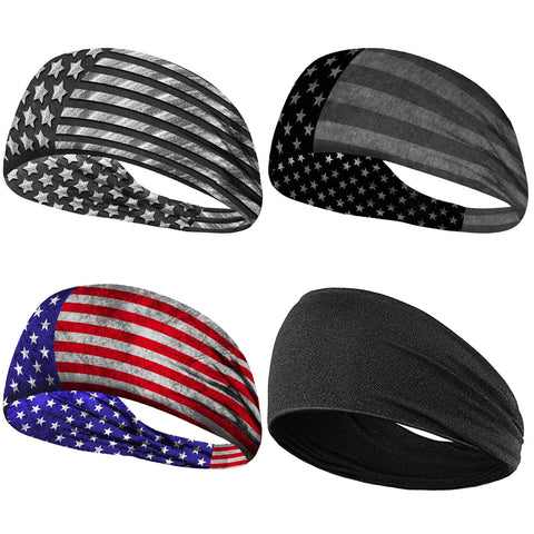 24 Color Sport Headbands Bike Cycling Running Sweatband Fitness Jogging Tennis Yoga Gym Headscarf Head Sweat Hair Band Zen fit plus