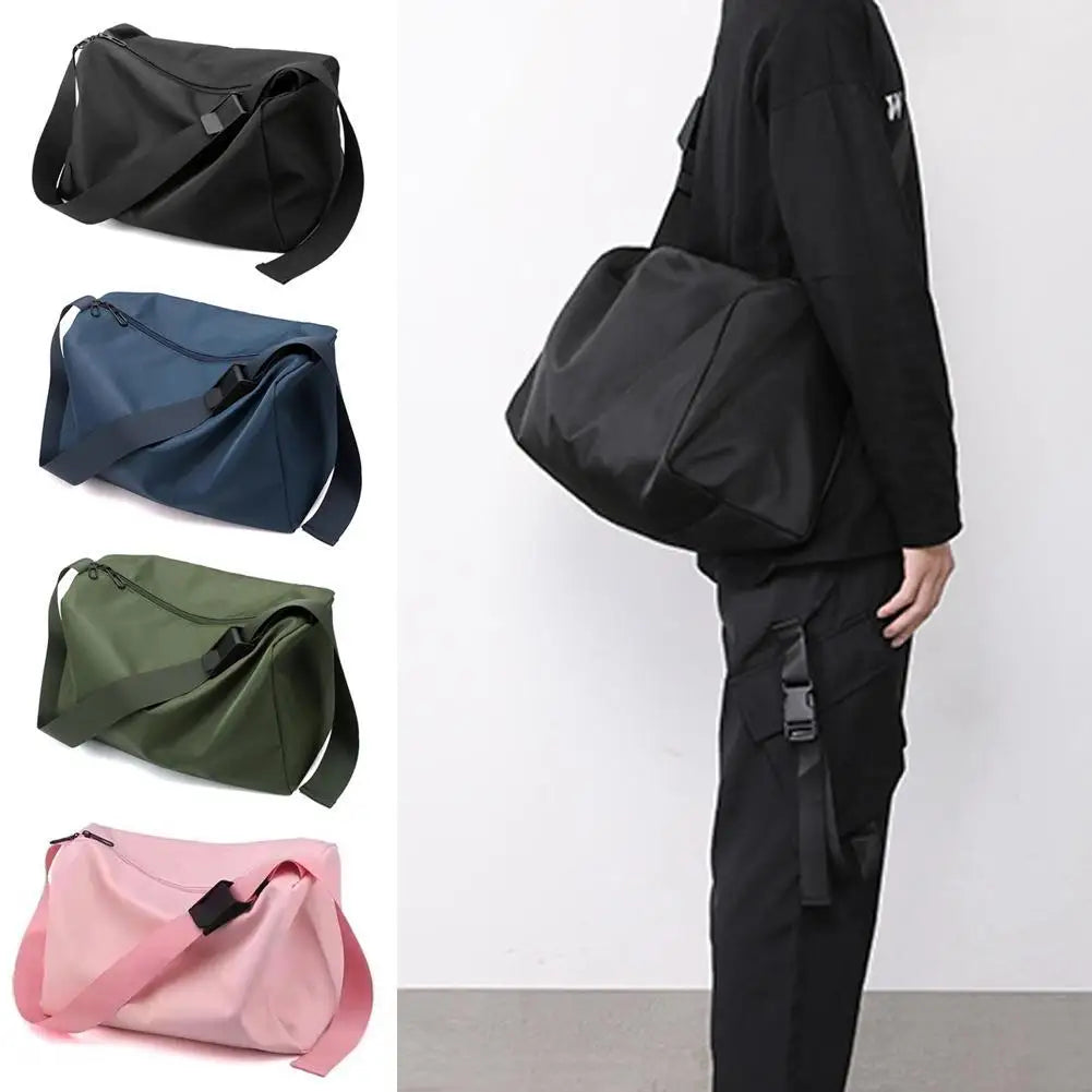 1Pcs Gym Waterproof Bag Fitness Training Bag Outdoor Travel Duffle Bag Leisure Crossbody Bag Ultralight Yoga Gym Sports Backpack Zen fit plus