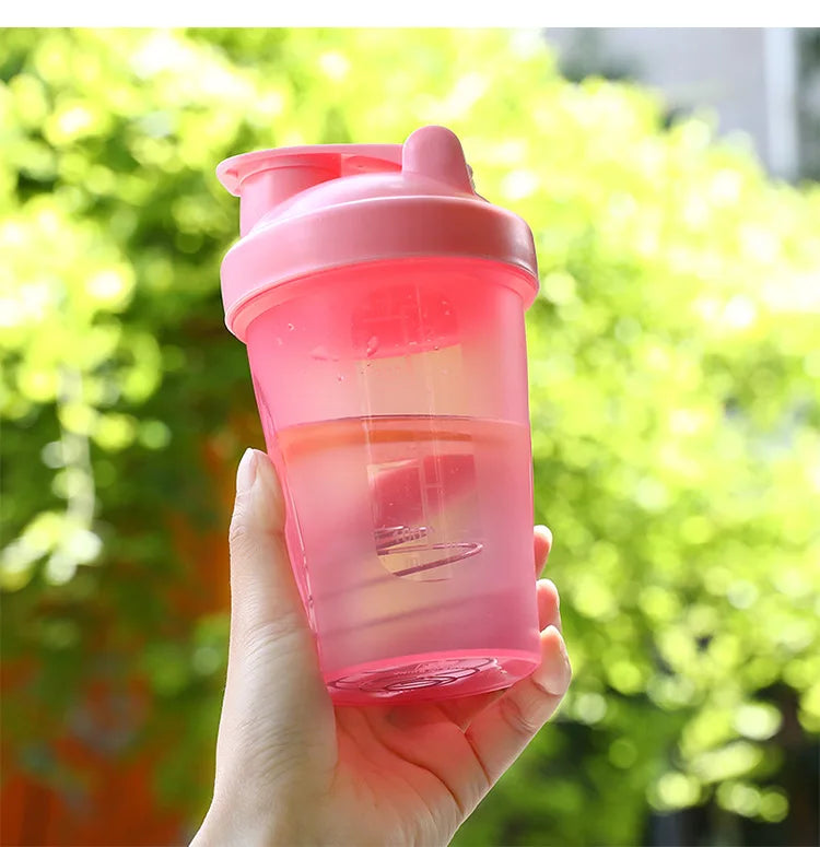 Leeseph Shaker Bottle with Shaker Balls Leak Proof Drink Shaker Bottle for Shake and Pre Work Out Best Shaker Cup (BPA free) Zen fit plus