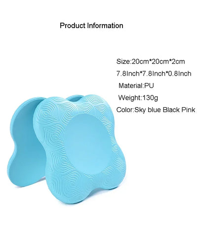 Yoga Kneeling Mat Thickened Flat Support Mat Knee Pad Portable Elbow Pad Yoga Mat Sports Fitness - Zen Fit Plus