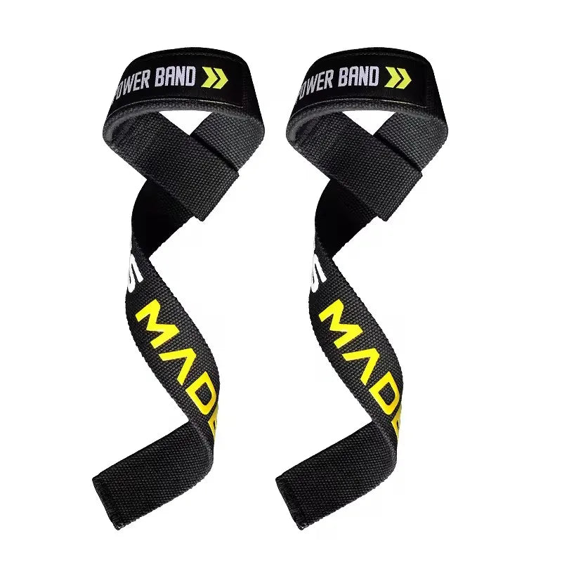 AOLIKES Weightlifting Wrist Straps Strength Training Adjustable Non-slip Gym Fitness Lifting Strap Wrist Support Grip Band Zen fit plus