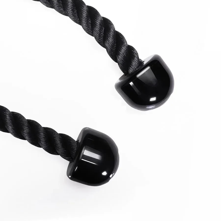 Triceps Lowering Rope Face Pull Handles Push Pull Down Cord For Biceps Back Shoulder Triceps Fitness Tension Rope Gym Accessory - Zen Fit Plus