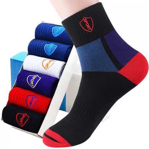 20/10/6/5/4/3/1pairs Men's Fashion Cotton Breathable Comfortable Ankle Socks, Men's Summer Socks Zen fit plus