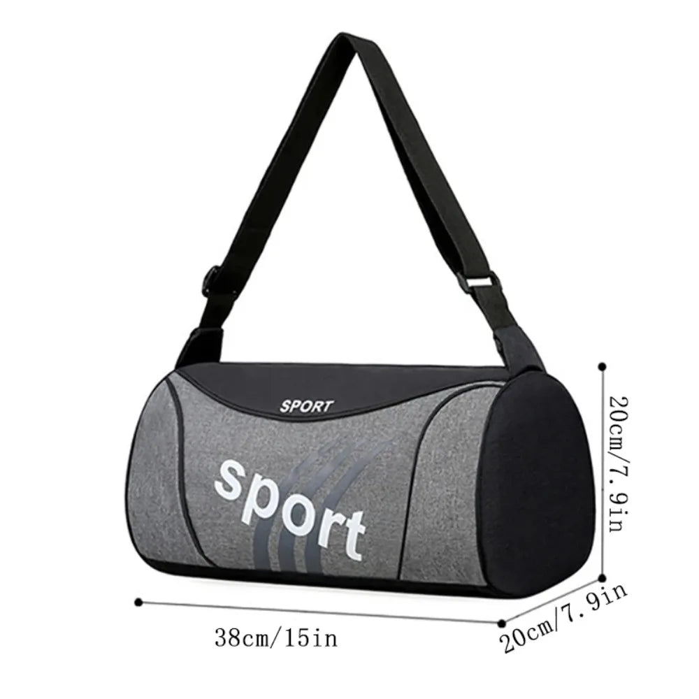 Gym Bag Men's Sports Fitness Accessories Small Training Handbag Women's Travel Male Shoulder Bolsas For The Weekend And Exercise Zen fit plus