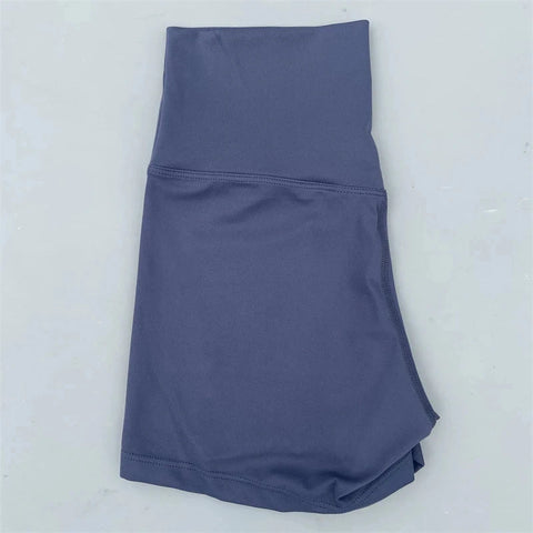 Solid Color tight Women Fitness Sport Short High Waist Yoga Short Legging Squatting Proof Comprehensive Training Jog AthletiC Zen fit plus