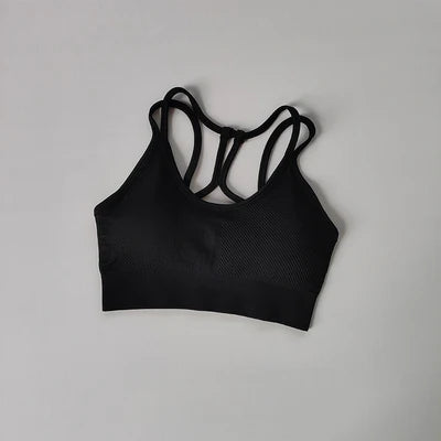 Sports underwear women's running shockproof summer quick drying back fitness bra vest professional training Yoga bra Zen fit plus