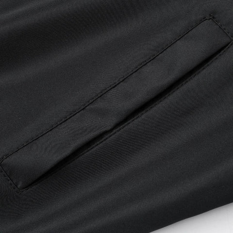 2024 Spring and Autumn New Baseball Collar Short Loose Solid Color Jacket Men's Business Casual Thin Coat Trend - Zen Fit Plus