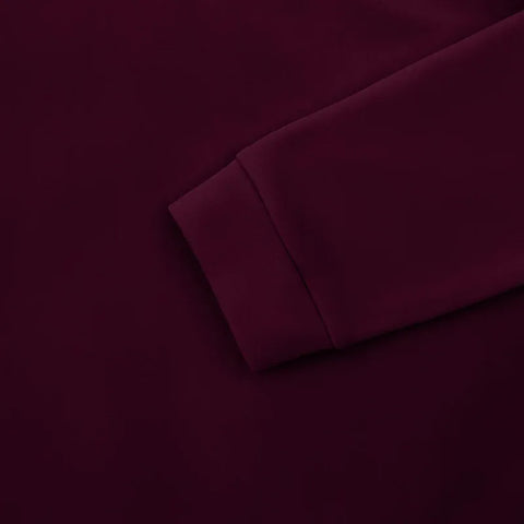 American autumn and winter heavy fleece long-sleeved men's sweater half zipper loose stand-up collar pullover men's sweater - Zen Fit Plus