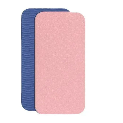 1Pair Non-slip Thick Yoga Mat Portable Small Exercise Mat Home Fitness Equipment Accessories Abdominal Wheel Assist Elbow Pads Zen fit plus
