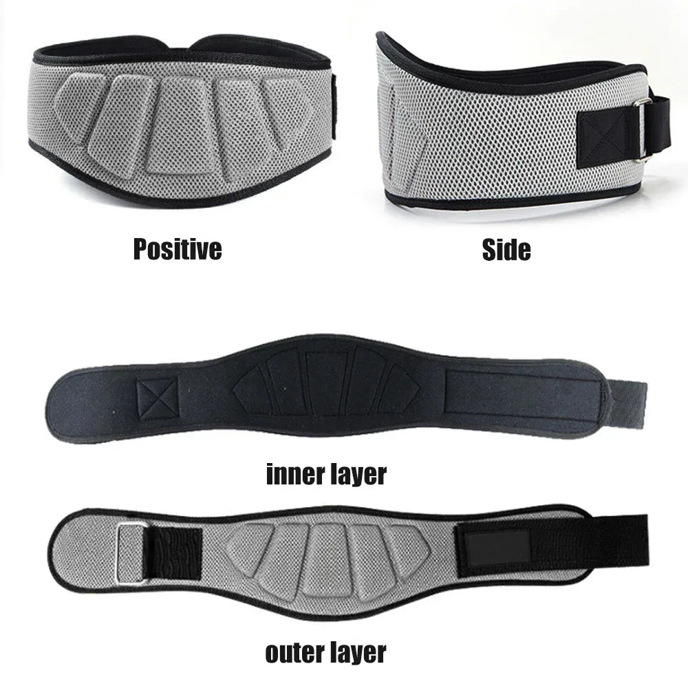 Weight Lifting Belts for Men and Women - Weight Lifting Core & Lower Back Support Workout Waist Belt for Weightlifting, Fitness - Zen Fit Plus