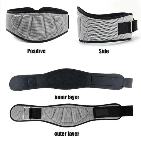 Weight Lifting Belts for Men and Women - Weight Lifting Core & Lower Back Support Workout Waist Belt for Weightlifting, Fitness - Zen Fit Plus