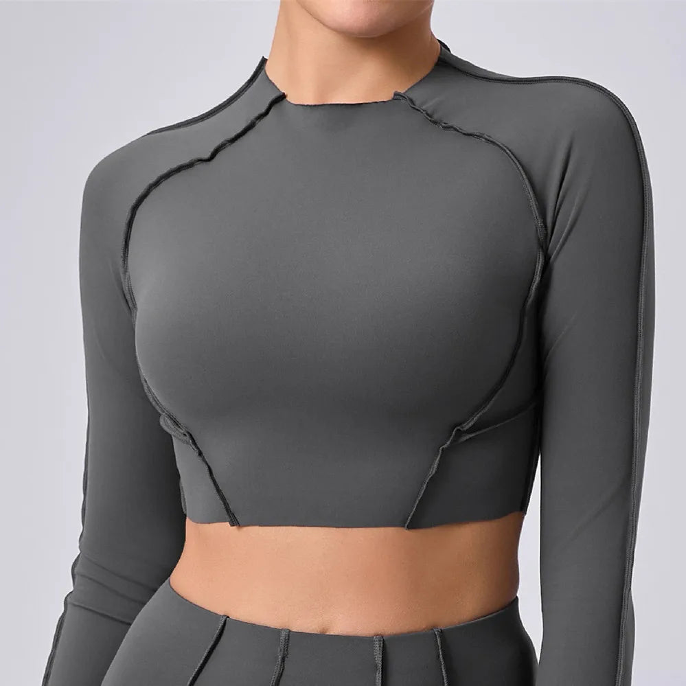 2025 Women Nude Straps Yoga Sets Squat Proof Sports Bra Workout High Waist Leggings Fitness Pant Female Active Wear Suits Zen fit plus