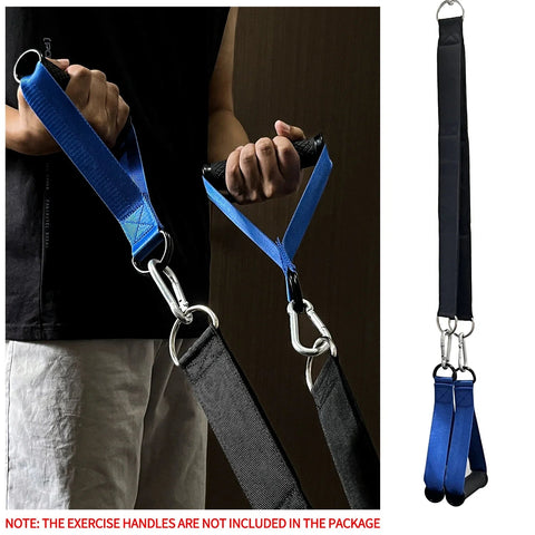 Extra Long Tricep Pull Down Rope Versatile Tricep Rope for Fitness Cable Machine Attachment for Pulley System Gym LAT Machine Zen fit plus