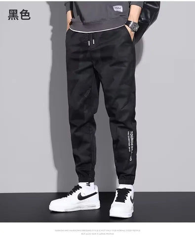 Classic Design Multi Flap Pockets Cargo Pants,Men's Loose Fit Drawstring Harem Cargo Jogger Pants oversized pants men and women Zen fit plus