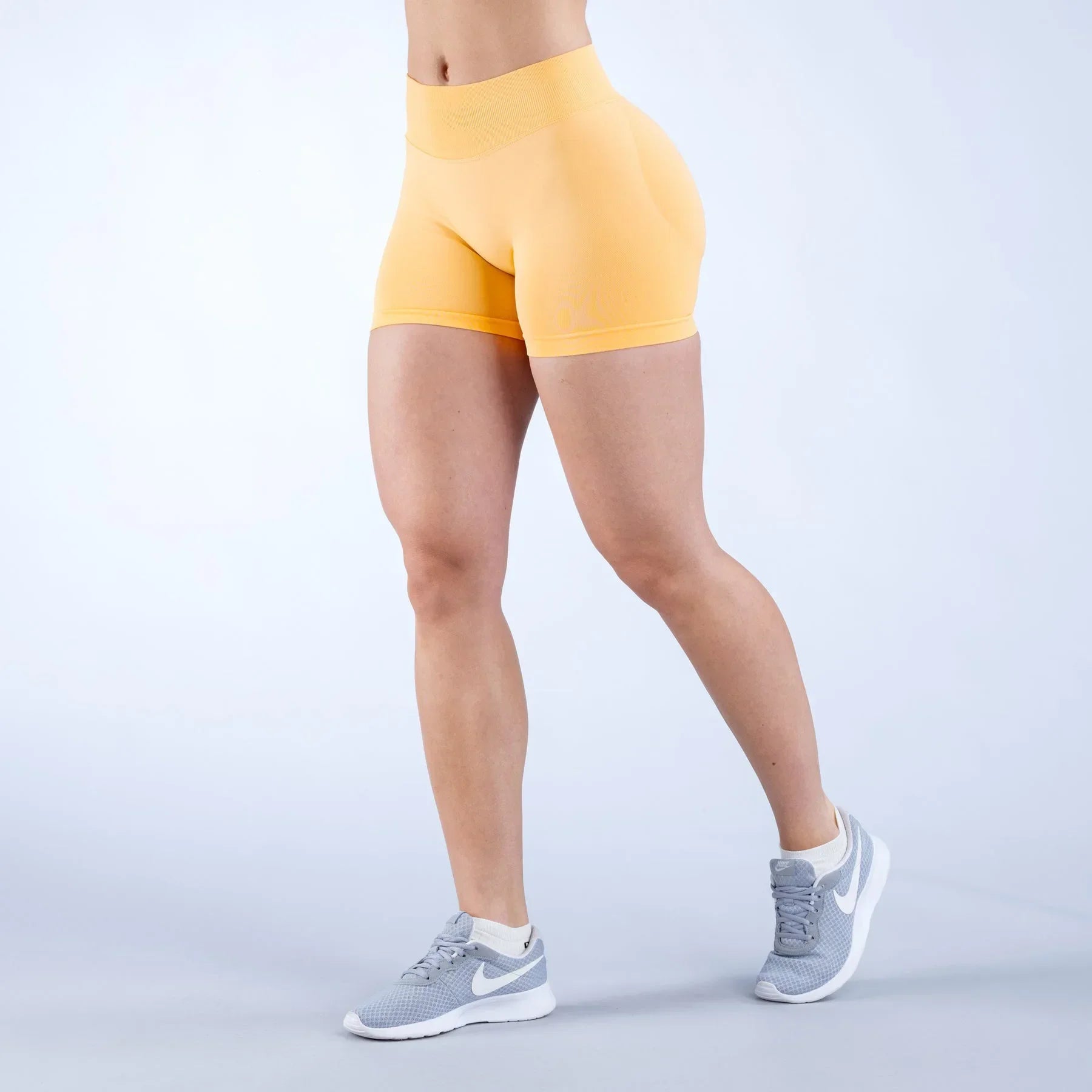 Summer High Waisted Yoga Shorts Fashionable and Sexy Running Fitness Pants Solid Color Yoga Leggings Zen fit plus