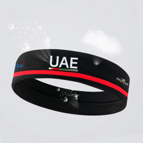New Quickdry Breathable Antiperspirant Band 2025 UAE Team Cycling Headband Men Women Outdoor Runing Sporting Headwear Zen fit plus