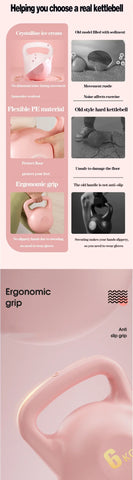 Man Soft Dumbbells Fitness Home Women's 6kg Kettle Bell Soft Kettlebell Squat Trainer Magical Tool for Training Buttocks - Zen Fit Plus