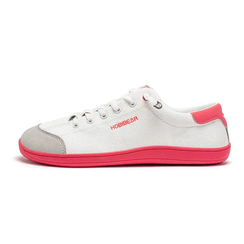 HOBIBEAR Wide Toe Barefoot Shoes for Unisex Minimalist Artificial Leather Sneakers Lightweight Adjustable Slip On Walking Shoes - Zen Fit Plus