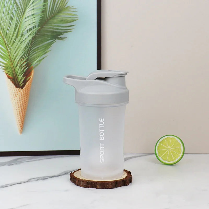 Portable 300ml Protein Powder Shaker Bottle Leak Proof Water Bottle for Gym Outdoor Fitness Training Sport Mixing Cup Zen fit plus