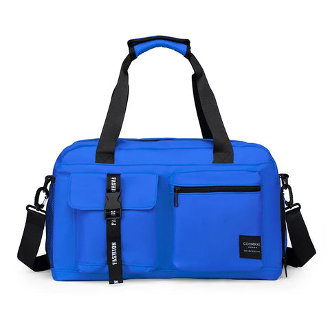 Large Fitness Bag Sports Handbag Women Dry Wet Shoes Pocket Single Shoulder Crossbody Swimming Yoga Gym Travel Backpack Duffel Zen fit plus