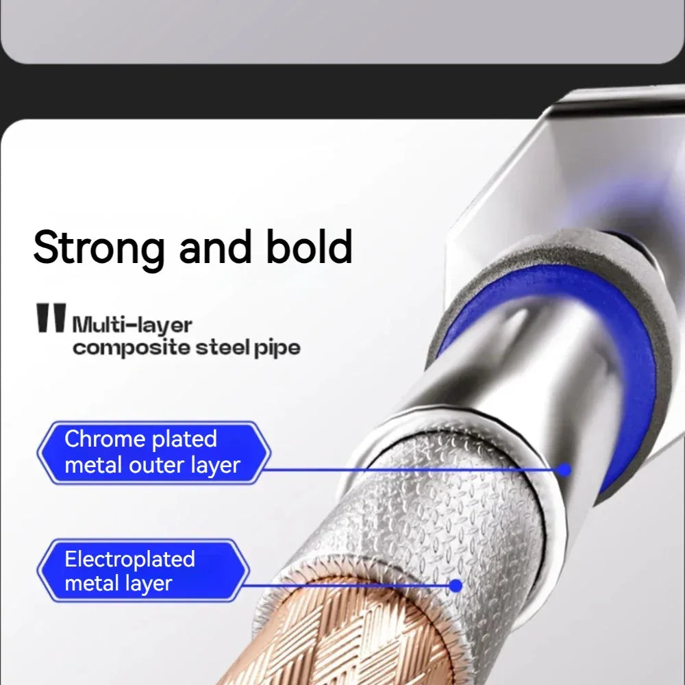 Telescopic Doorway Pull Up Bar Non-Slip Chin-Up Fitness Equipment Adjustable Home Gym Strength Training Heavy Duty For Men Women - Zen Fit Plus