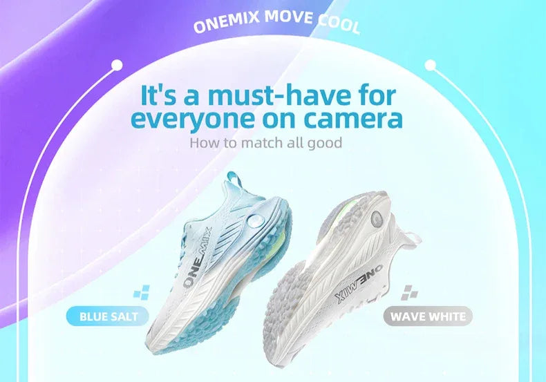 Onemix New Color Male Racing Breathable Cushioning Non-Slip Summer Jogging Shoes Men Lightweight Women Gym Shoes Outdoor Shoes - Zen Fit Plus
