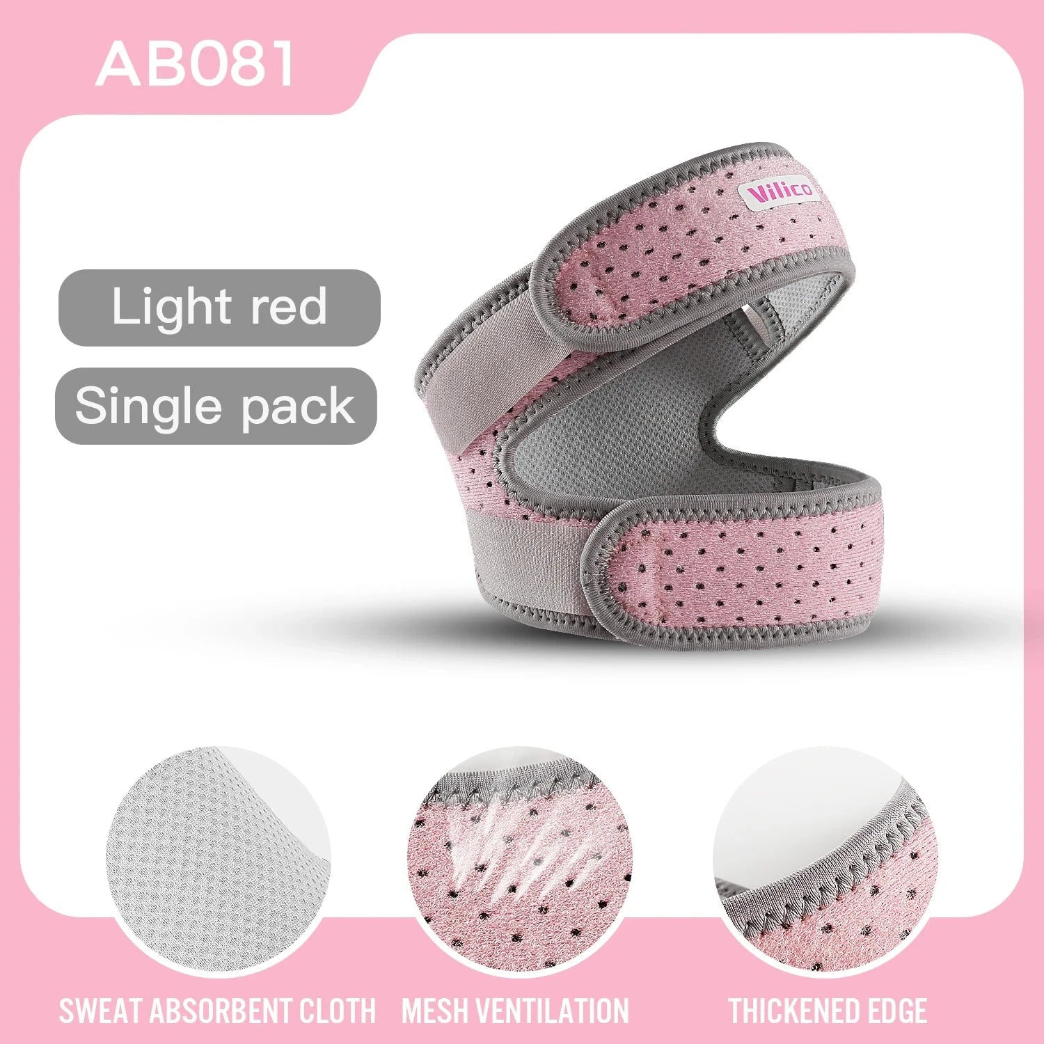 1/2Piece Patellar Tendon Support Strap Adjustable Knee Strap for Exercise Running Fitness Compression Knee Support Zen Fit Plus