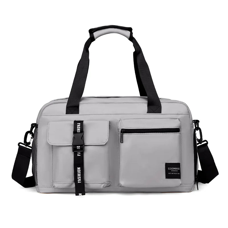 Large Fitness Bag Sports Handbag Women Dry Wet Shoes Pocket Single Shoulder Crossbody Swimming Yoga Gym Travel Backpack Duffel Zen fit plus