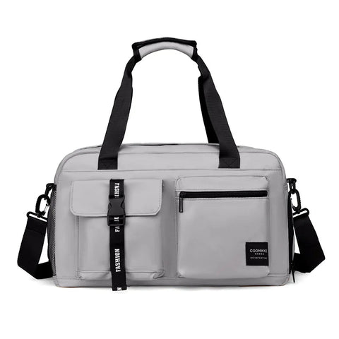 Large Fitness Bag Sports Handbag Women Dry Wet Shoes Pocket Single Shoulder Crossbody Swimming Yoga Gym Travel Backpack Duffel Zen fit plus