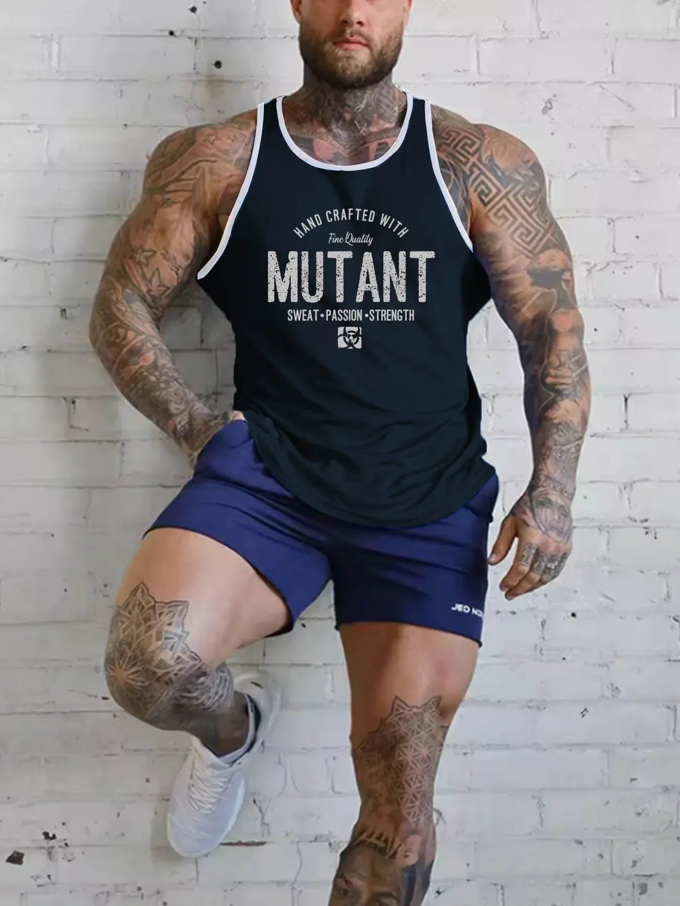 Summer New Fitness Sports Tank Top for Men's Quick Drying, Breathable and Stretching Sleeveless T-shirt Fashion Men's Sweetheart - Zen Fit Plus