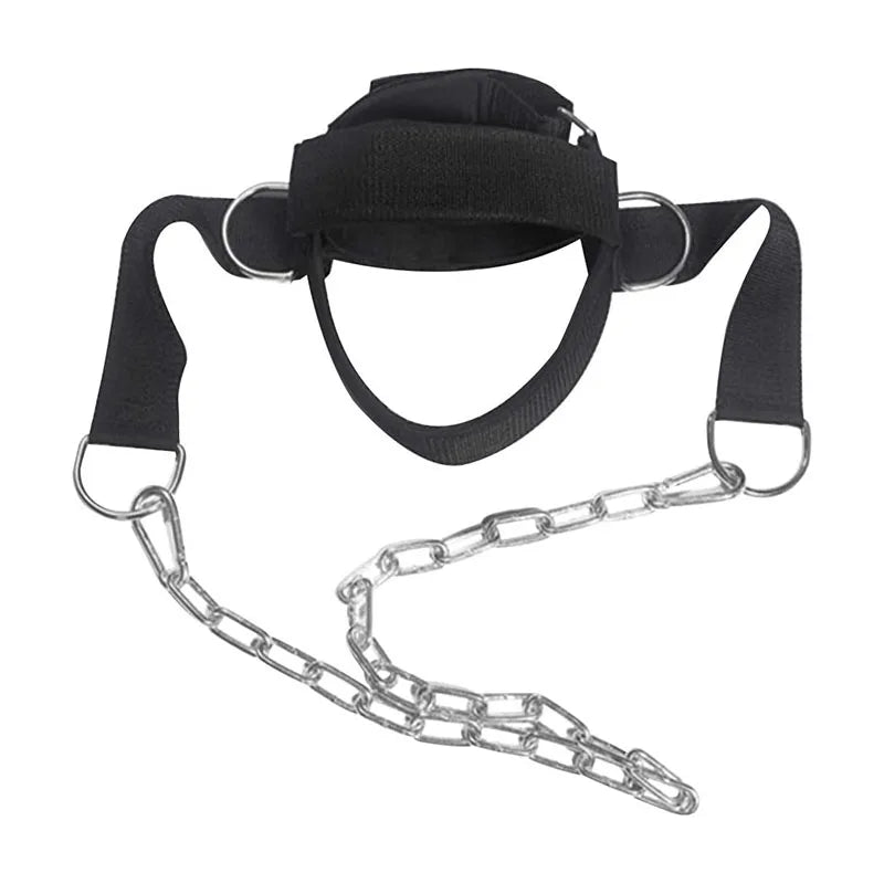 Head Neck Training Head Harness Body Strengh Adjustable Exercise Strap Neck Muscle Power Training Gym Fitness Weight Bearing Cap Zen fit plus