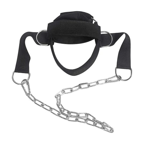 Head Neck Training Head Harness Body Strengh Adjustable Exercise Strap Neck Muscle Power Training Gym Fitness Weight Bearing Cap Zen fit plus