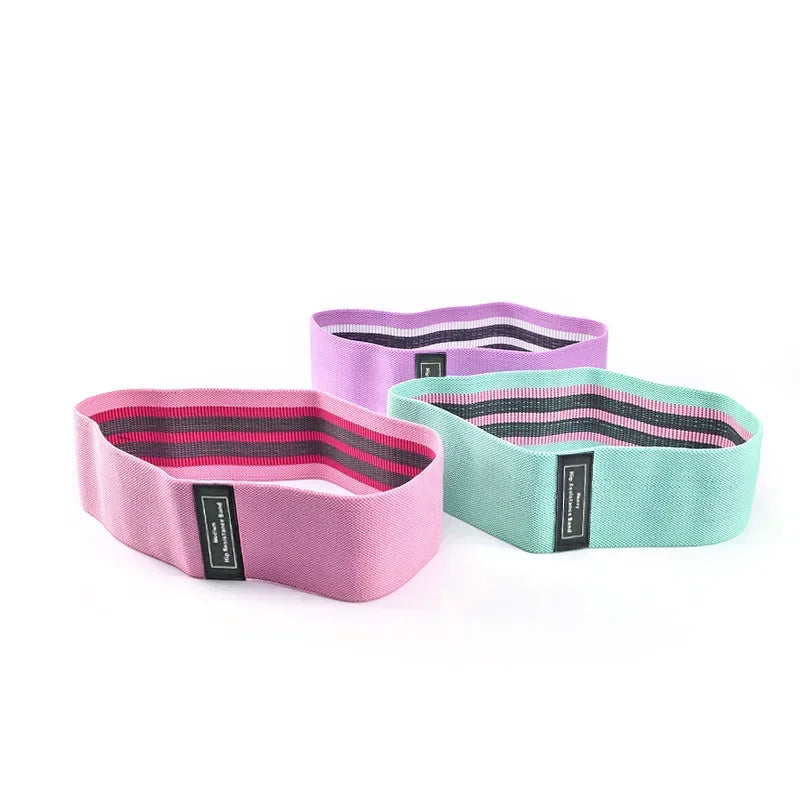 1/2/3PCS Elastic Bands Fitness Resistance Bands Yoga Pilates Hip Circle Expander Bands Gym Training Home Workout Equipment Zen fit plus